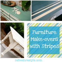 Striped furniture