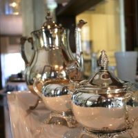Silver tea set