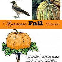 Fall Printables collage