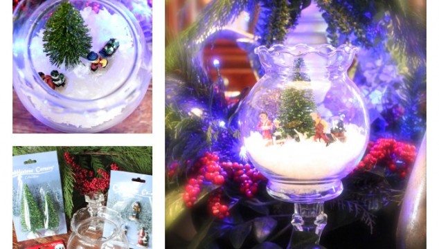 Dollar tree snow globe