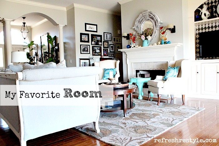 My Favorite Room Is Living Room Because