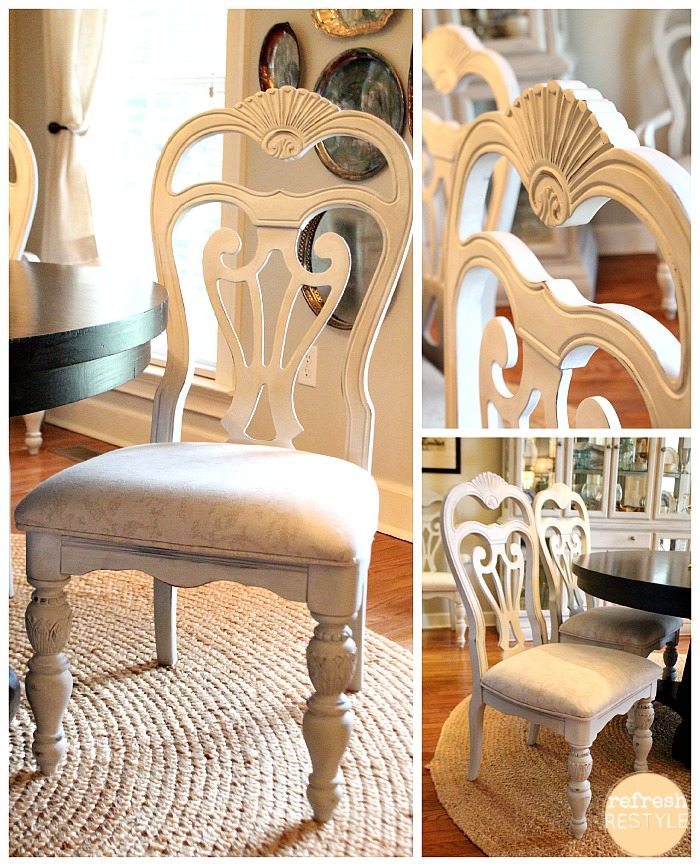 How To Spray Paint Dining Chairs | Refresh Restyle