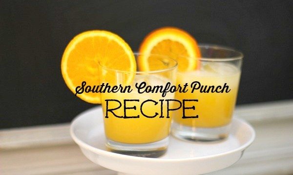 Southern Comfort Punch recipe