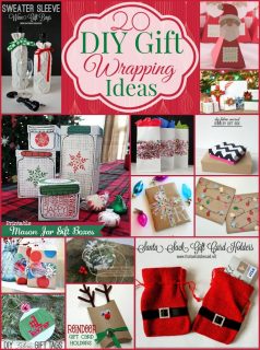 20 DIY Gift Wrapping Ideas