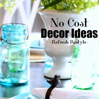 No Cost - Free decor ideas