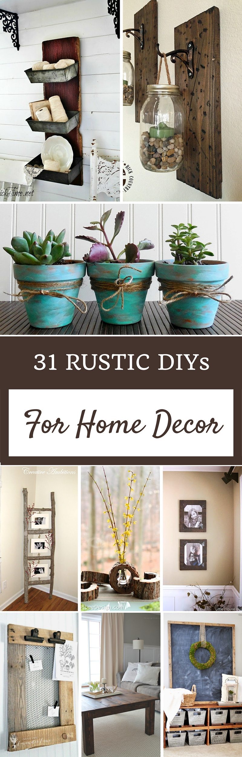 Rustic Home Decor Ideas Refresh Restyle - Cool DIY Home Ideas