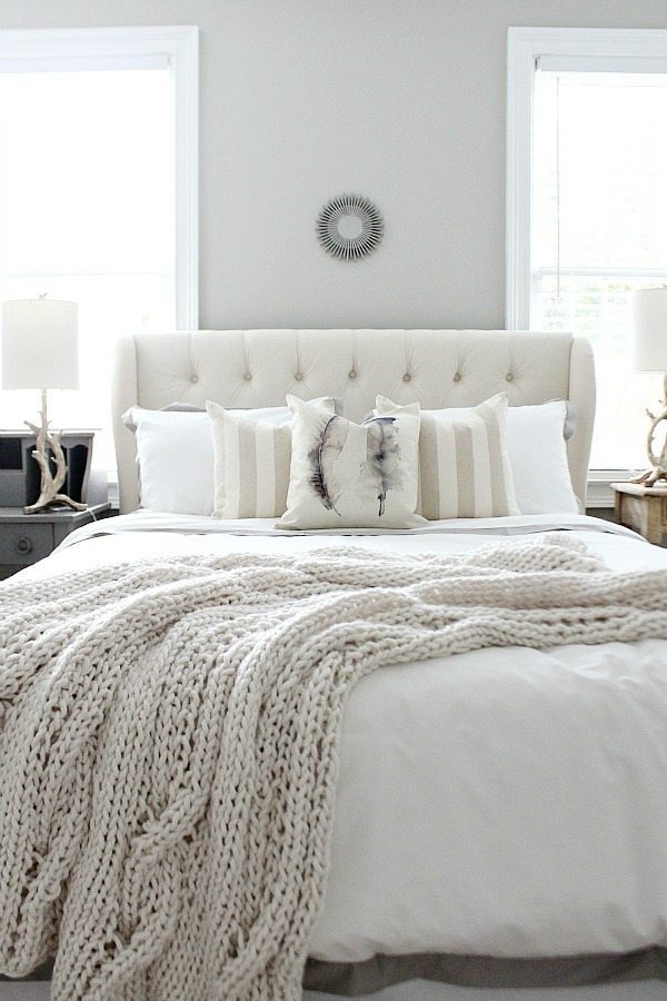 CALMING WINTER BEDROOM REFRESH