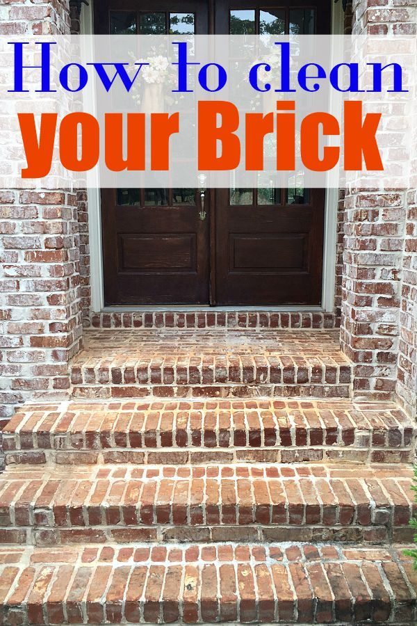 How to Clean Brick Inside and Outside the House