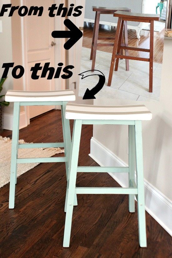 Saddle Seat Bar Stools Refresh Restyle