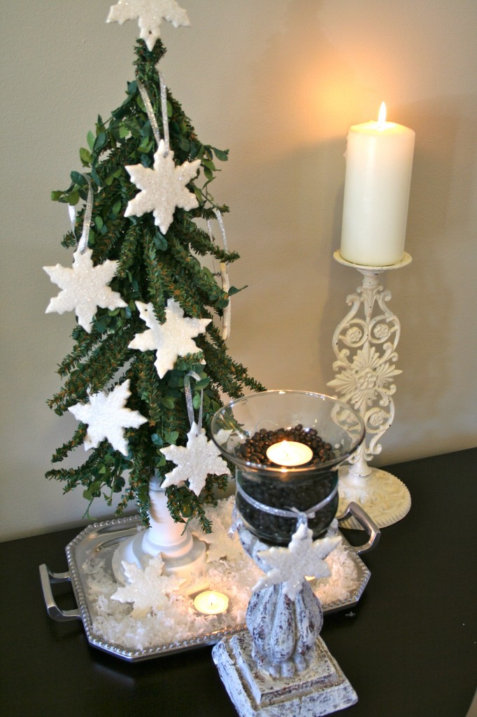 Christmas ornament made from Cloud Clay