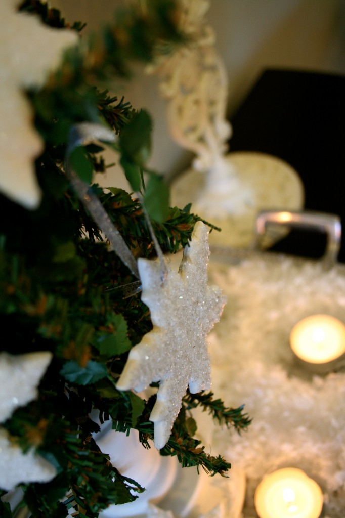 Christmas ornament made from Cloud Clay