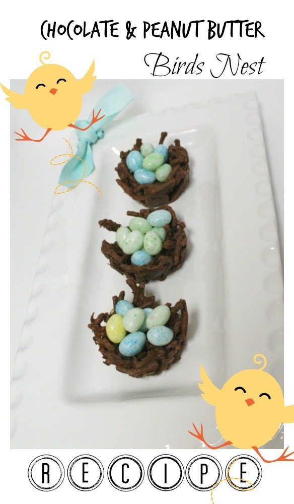 Chocolate PB nests #recipe