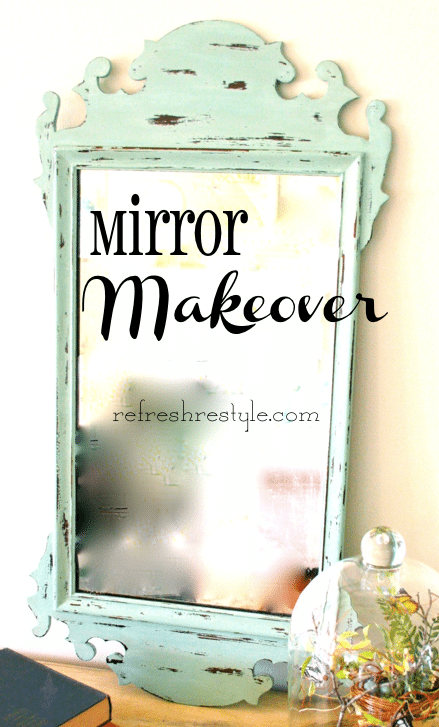 Mirror Makeover with Annie Sloan Chalk Paint