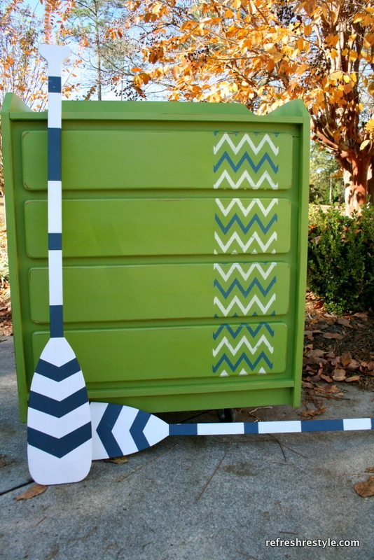 Apple Green dresser