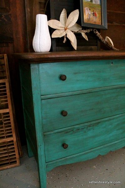 Emerald Green Dresser