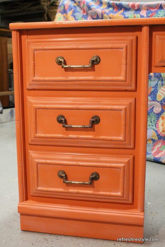 Burnt deals orange dresser