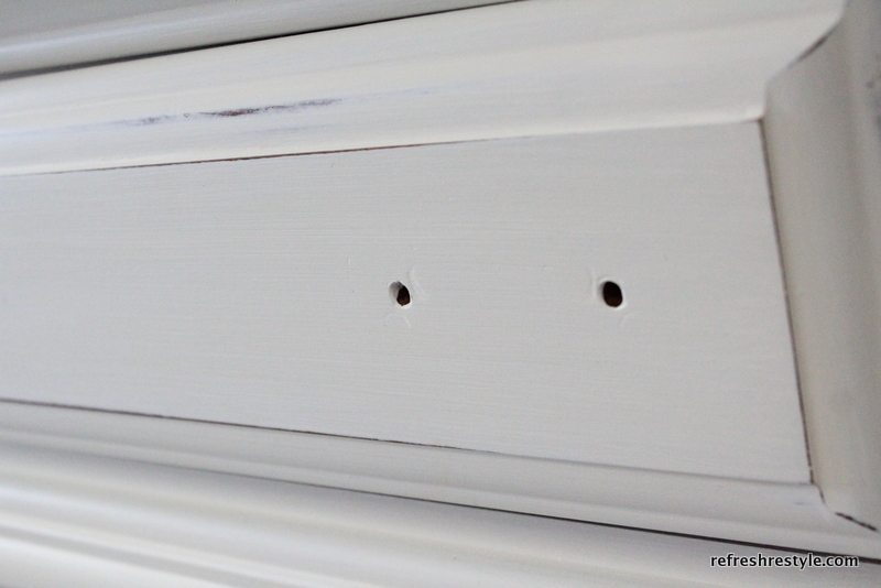 How to paint a China Hutch - Maison Blanche Magnolia