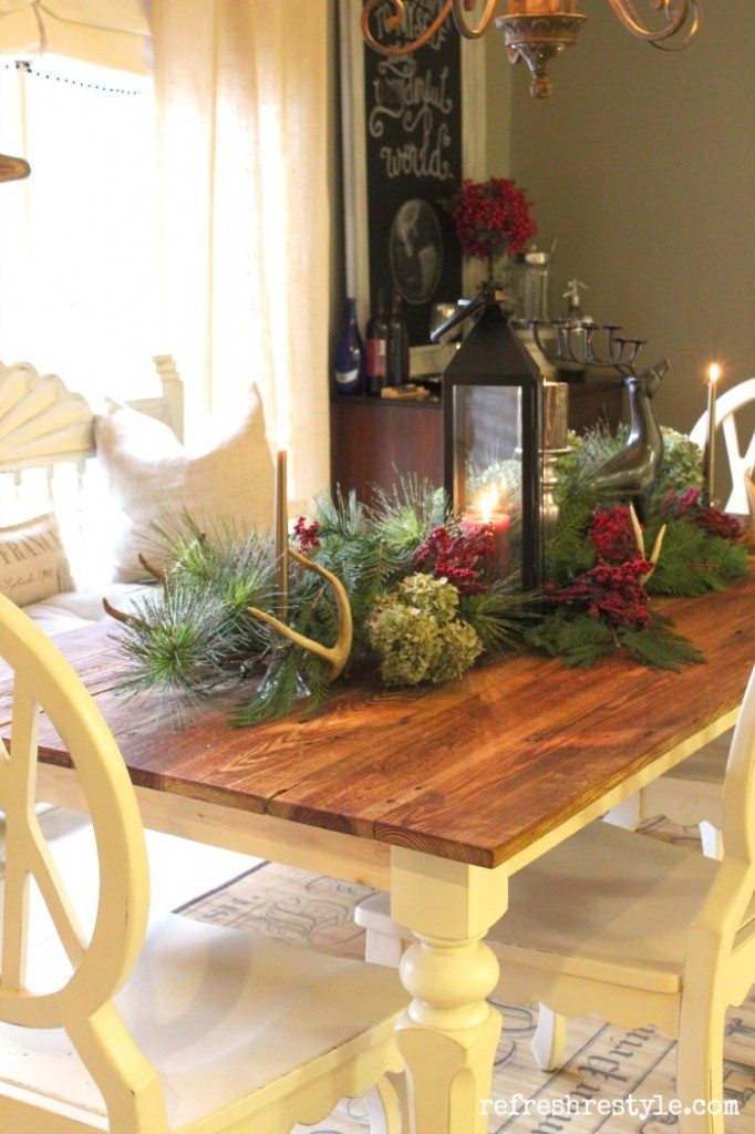 Farm Table Christmas