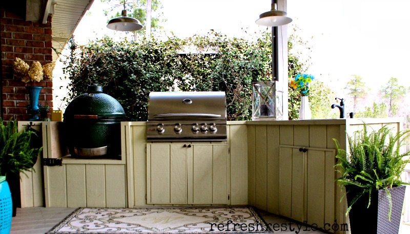 Spring Cleaning kitchen area