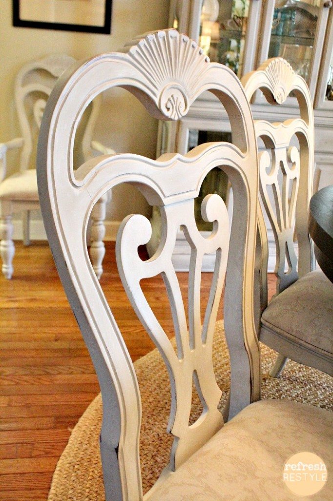 How To Spray Paint Dining Chairs - Refresh Restyle