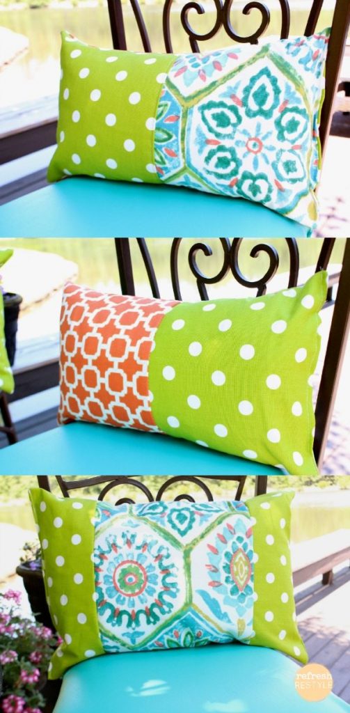 Fabric Triple Pillows