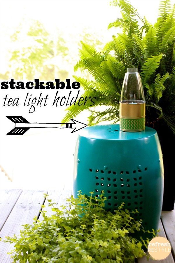 stackable tea light holder