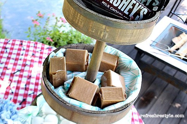 S'mores Caddy #smores #summer #summertime