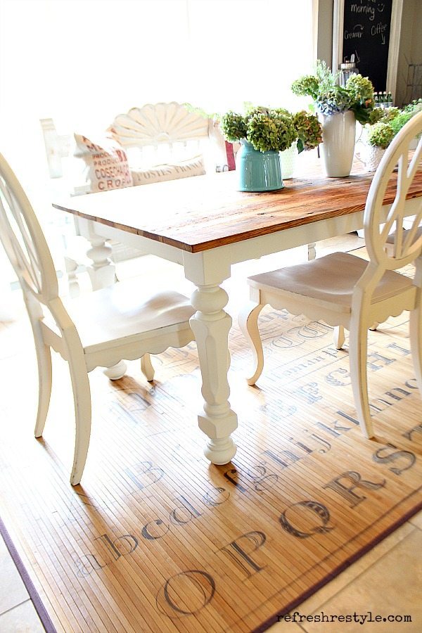 How To Paint A Farm Table Refresh Restyle, How To Paint A Farm Table