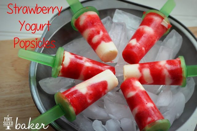 03 - Uncommon Designs - Strawberry Yogurt Popsicles