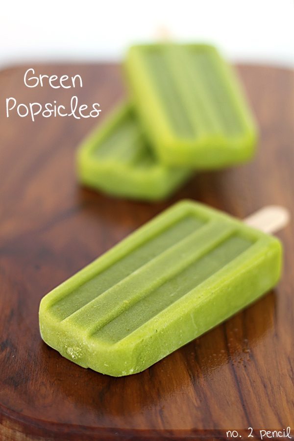 12 - Number 2 Pencil - Green Popsicles