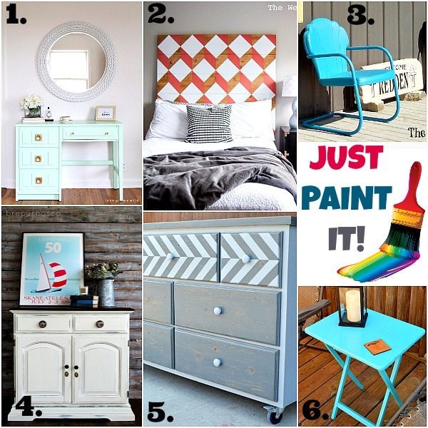 Painted Furniture Ideas & Inspiration Monday