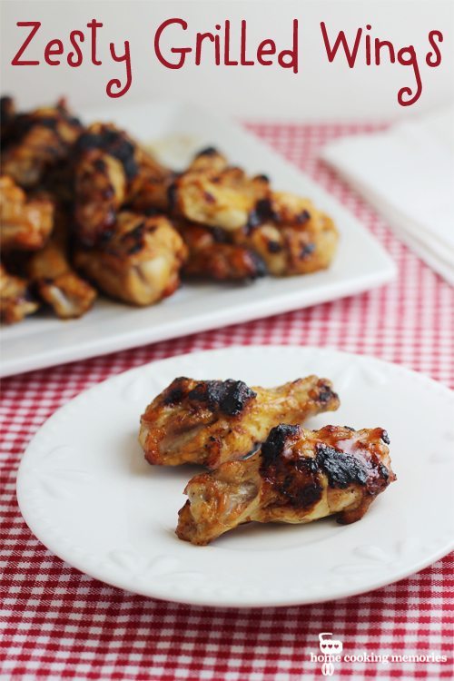 11 - Home Coking Memories - Zesty Grilled Wings