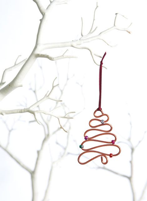 01 - Becoming Martha - Copper Wire Ornaments