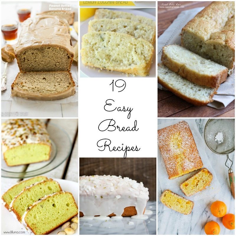 19 Easy Bread Recipes