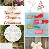 25 Handmade Christmas Ornaments