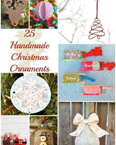25 Handmade Ornaments | Refresh Restyle