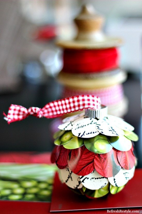 DIY Christmas Ornaments that you can make under 15 minutes at the36thavenue.com