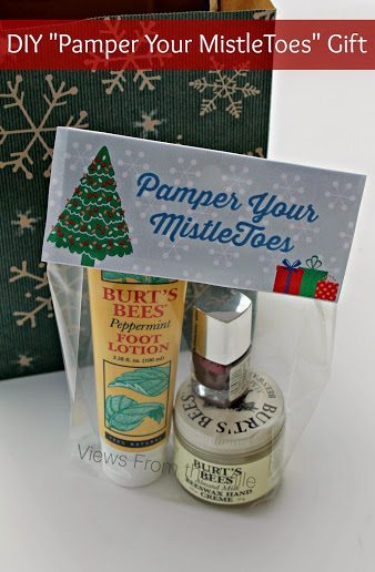 Views from the Ville - DIY Pamper Your MistleToes Printable