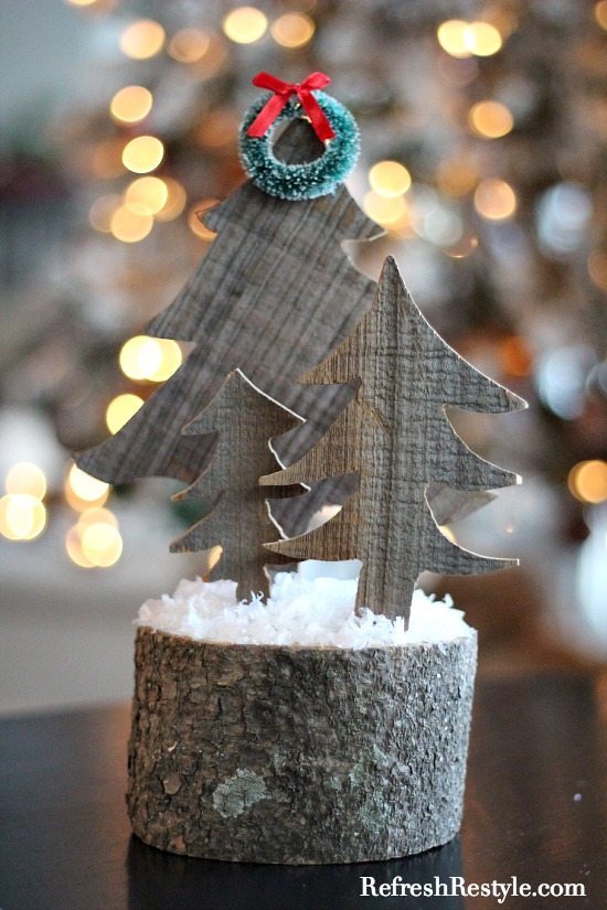 Barnwood Christmas Trees