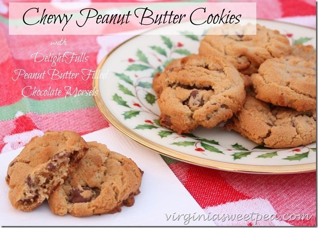 Chewy Peanut butter cookies
