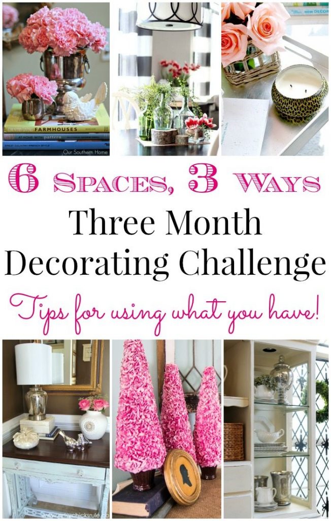 Decorating Tips for using what you already have!