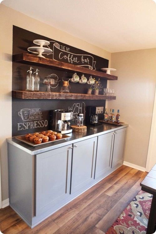 Coffee Bar Joanna Gaines Fixer Upper