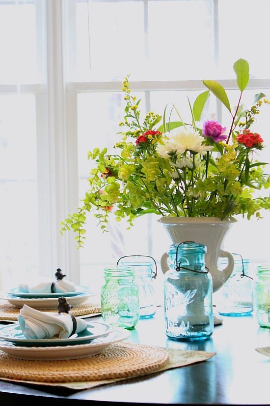 Colorful centerpiece ideas