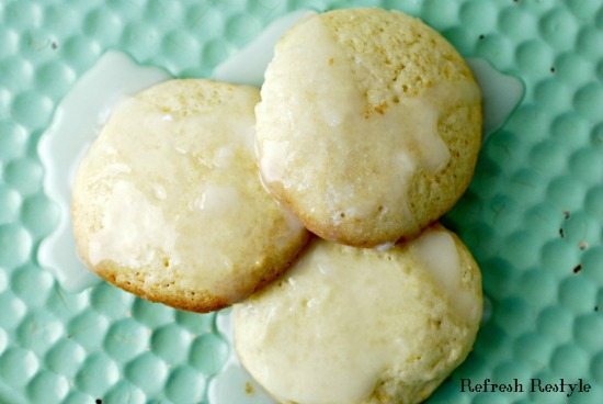 Delicious lime cookies yum