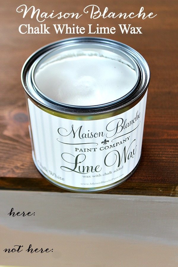 Maison Blanche Chalk White Lime Wax