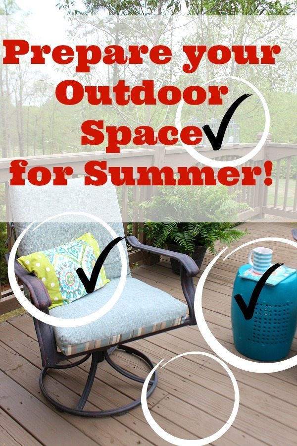 Prepare your outdoor space for summer