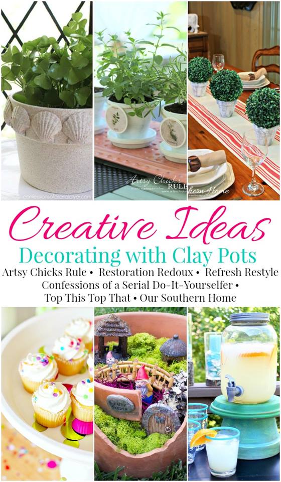 Creative Clay Pot Ideas