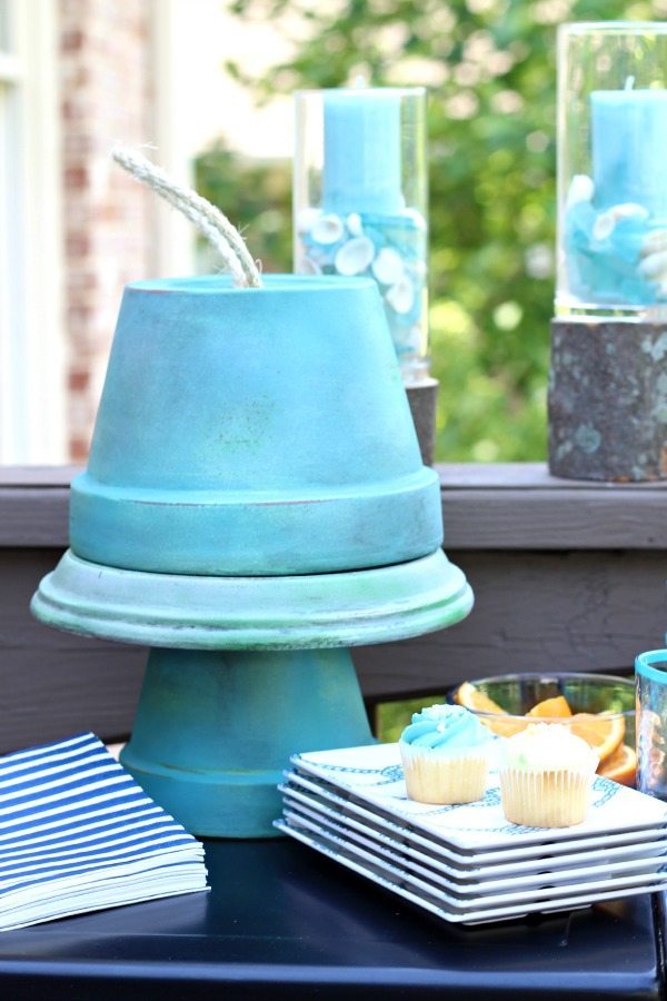 Garden party serve ware ideas for clay pots