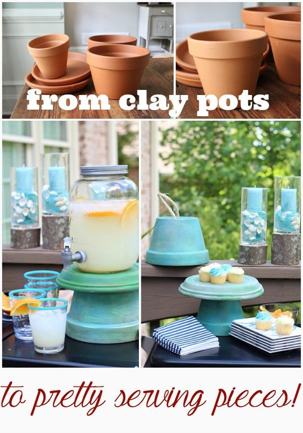 How to make serve ware from clay pots
