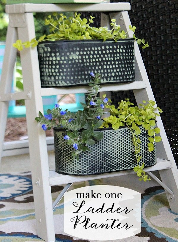 Ladder Planter DIY - Make one today!